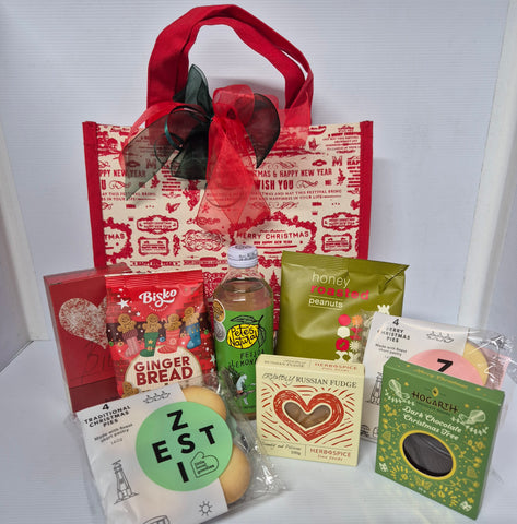 Christmas Hessian Bag